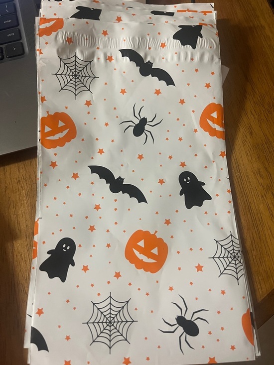 Other - 15 count polymailers, Halloween print 6x9